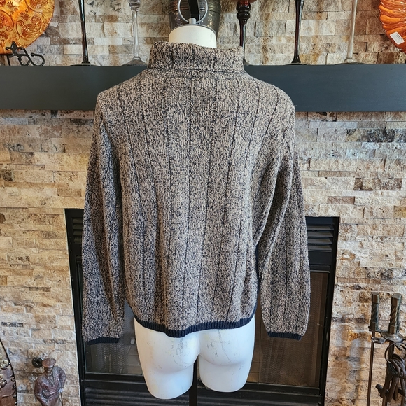 Emma James Women's Colorblock Cowl Neck Long Sleeves Sweater Size Large - Picture 5 of 7